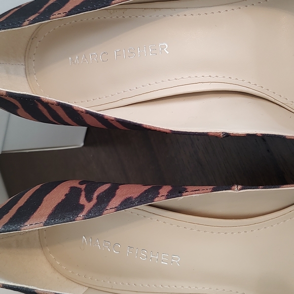 🎉 SALE Host Pick🎉 🤎Stunning Marc Fisher Animal Print Heel🤎 - Picture 8 of 8